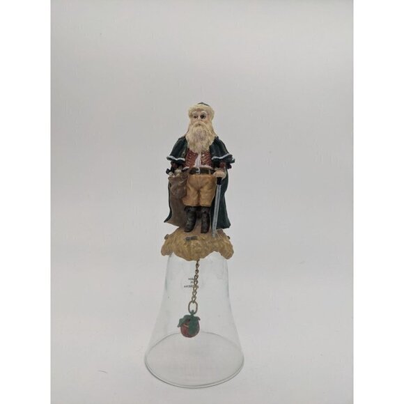 Christmas Thru The Ages Novelina Victorian Santa Bell Style CTA404 Vintage - Picture 1 of 4